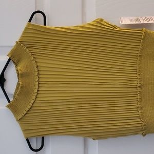 Eve Green pleated dress